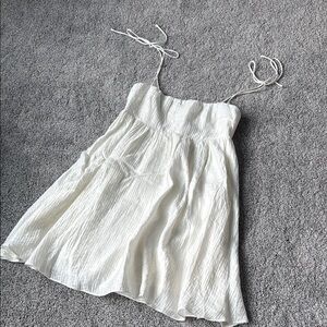ASTR The Label Ivory Dress with Spaghetti Straps